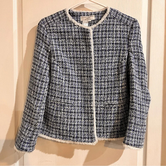 Helene Berman Black and White Tweed Jacket - Picture 1 of 6